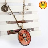 Han edition classical style restoring ancient ways constellation concise character long necklace/sweater chain
