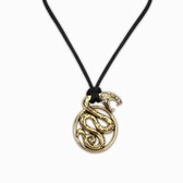 Exaggerated personality retro snake necklace