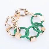 Hot wild big trend bracelet ( green )