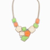 Ruili fashion wild geometric necklace ( color )