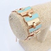 Bracelet new fashion geometric simplicity ( light blue )