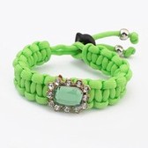 Wild weaving simple bracelet (green)
