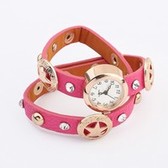 Hot wild fashion bracelet watch ( Rose )