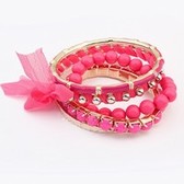 Lace multilayer bracelet