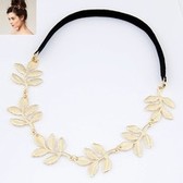 Metal branches  leaves hair accessories