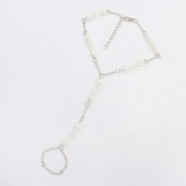 Fashion pearl anklet