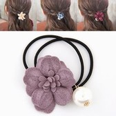 Fashion rose pearl hair accessories hair ring
