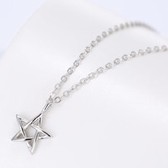 Fashion pentagram necklace