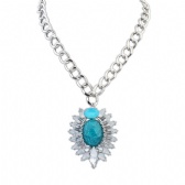 fashion opal necklace