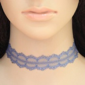 Lace collar necklace