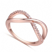 Copper Zircon Ring