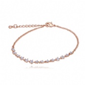 Copper Zircon Bracelet