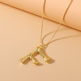 Letter Necklace F