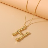 Letter Necklace H