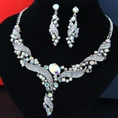 Fashion Necklace Earrings Set