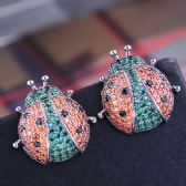 Beetles Copper Earrings
